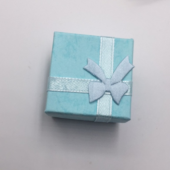 18K GOLD PLATED OVER 925(sterling silver)sapphires - Picture 6 of 6